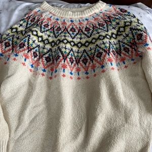 Aerie Sweater, comfy but fits long.